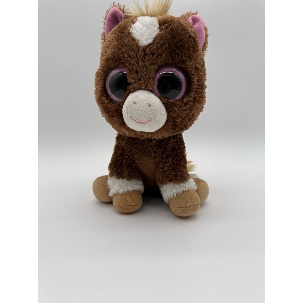 Ty Beanie Babies Dakota The Dark Brown Horse Plush Toy 2013